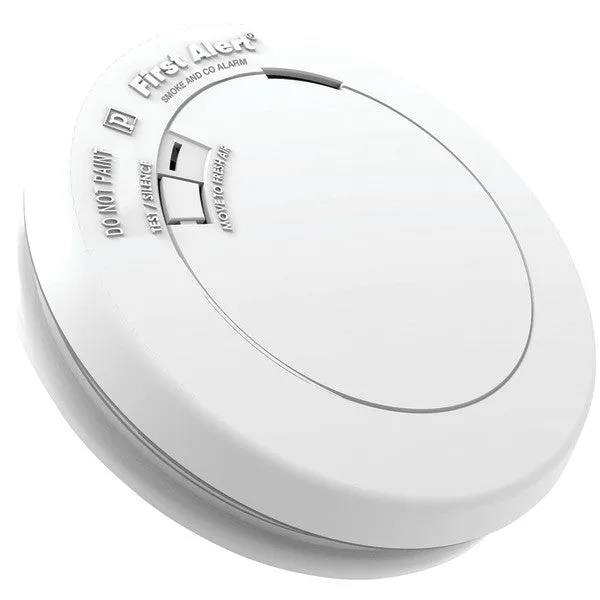FIRST ALERT PRC710 10-Year Sealed-Battery Photoelectric Smoke & Carbon Monoxide Alarm