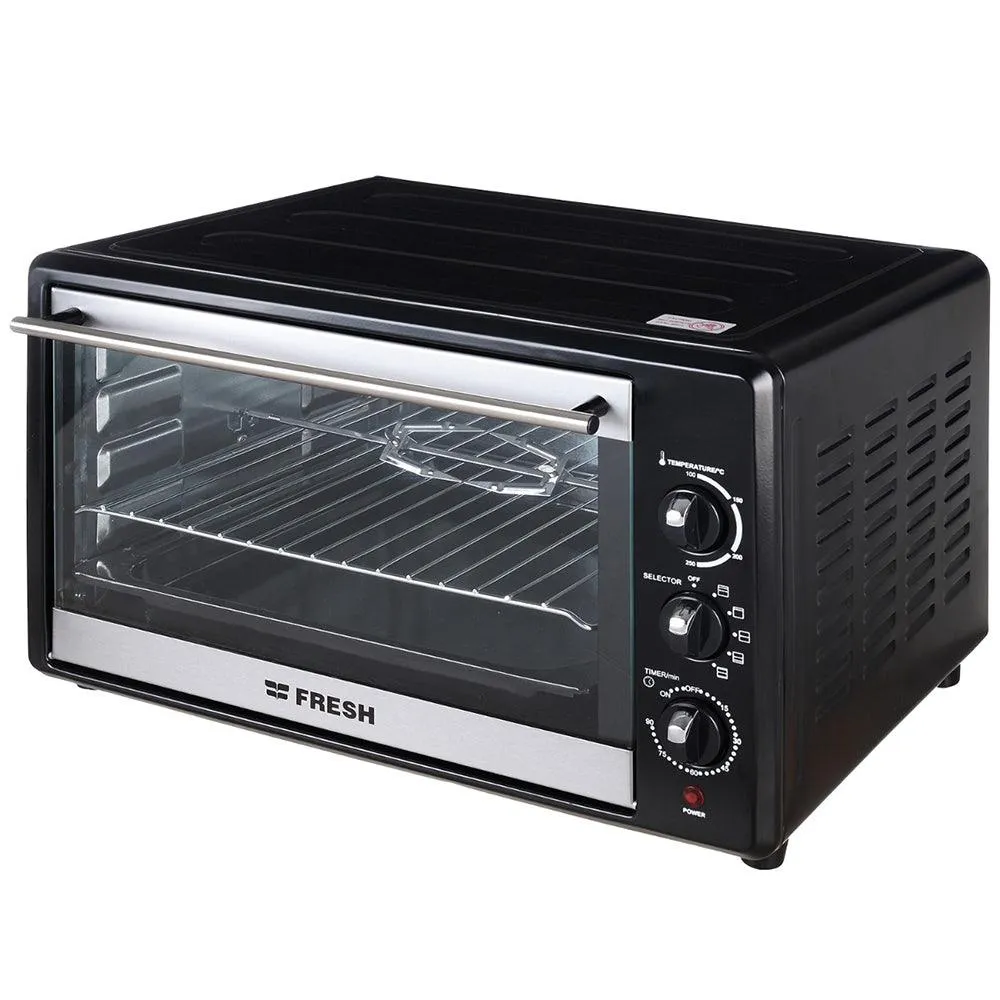 Fresh Electric Oven With Grill Casa 45L 2000W - Black