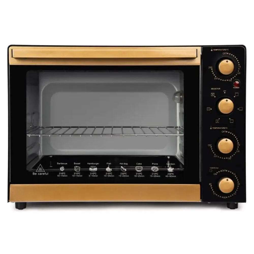 Fresh Electric Oven With Grill Illusion FR-65 65L 2200W - Gold