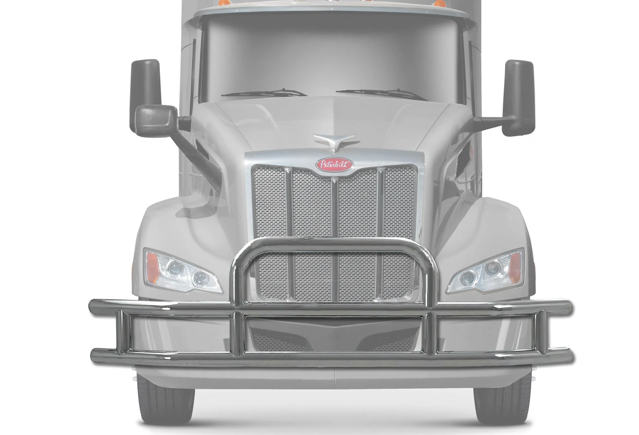 Front Grille Guard 2022  Peterbilt 579 No Fog