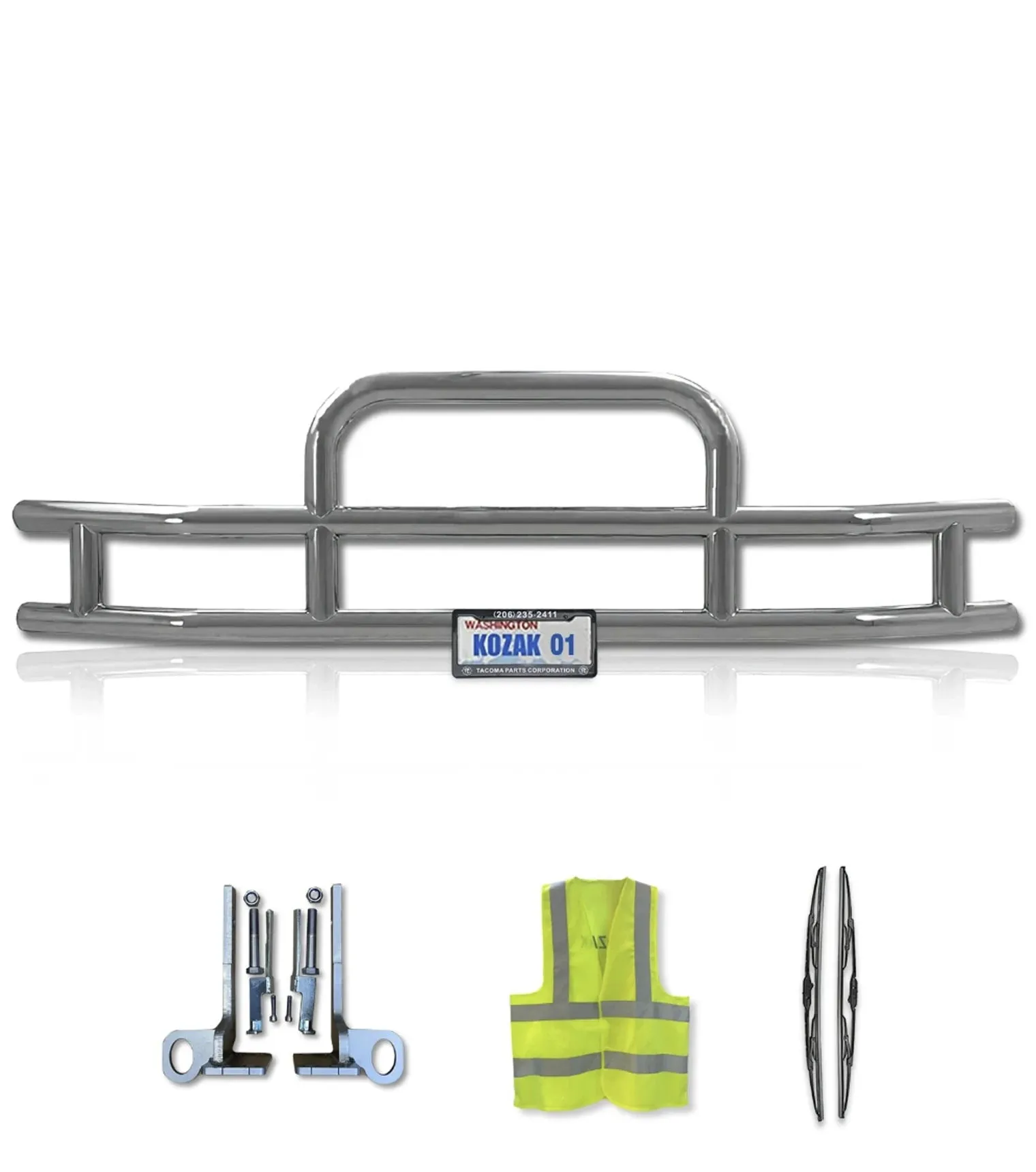 Front Grille Guard 2022  Peterbilt 579 No Fog