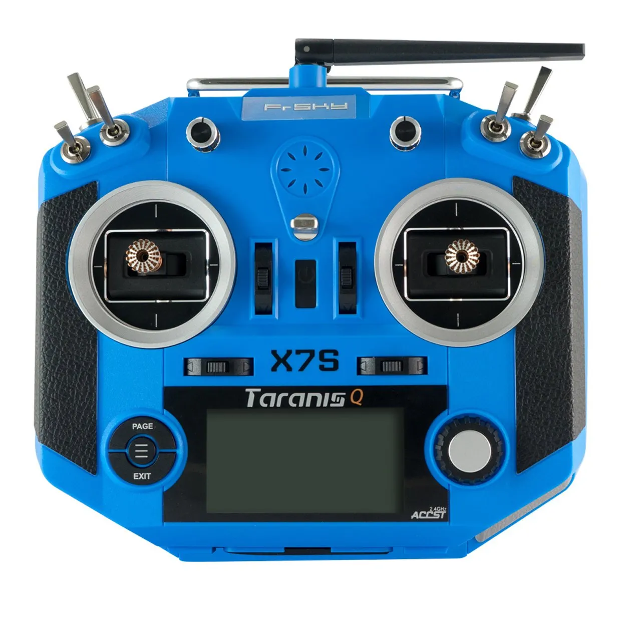 FrSky RC Taranis Q X7S 16-ch Transmitter, Blue, 03017008