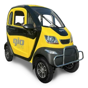 GIO GOLF ENCLOSED MOBILITY SCOOTER - YELLOW & BLACK