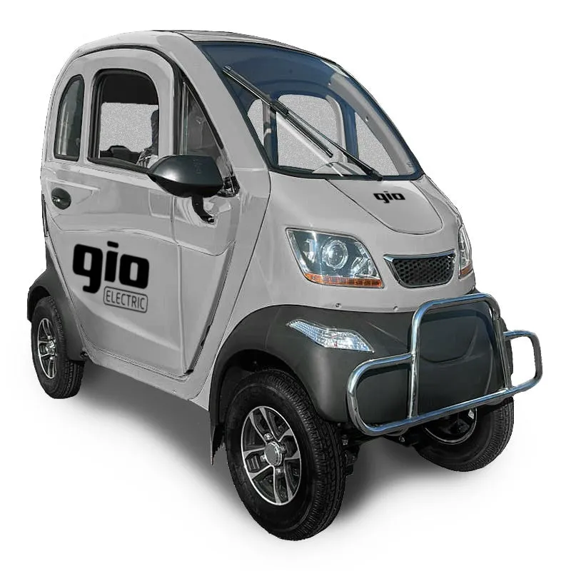 GIO GOLF ENCLOSED MOBILITY SCOOTER - YELLOW & BLACK