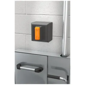 Guardian AP280-245 1" Alarm Assembly, w/ Recessed Amber Strobe Light and Horn for Surface Mtg, and Remote Sensing