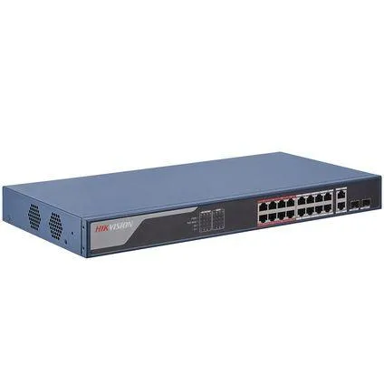 HIK 16PORT 100 MBPS MANAGED POE SWITCH DS-3E1318P-