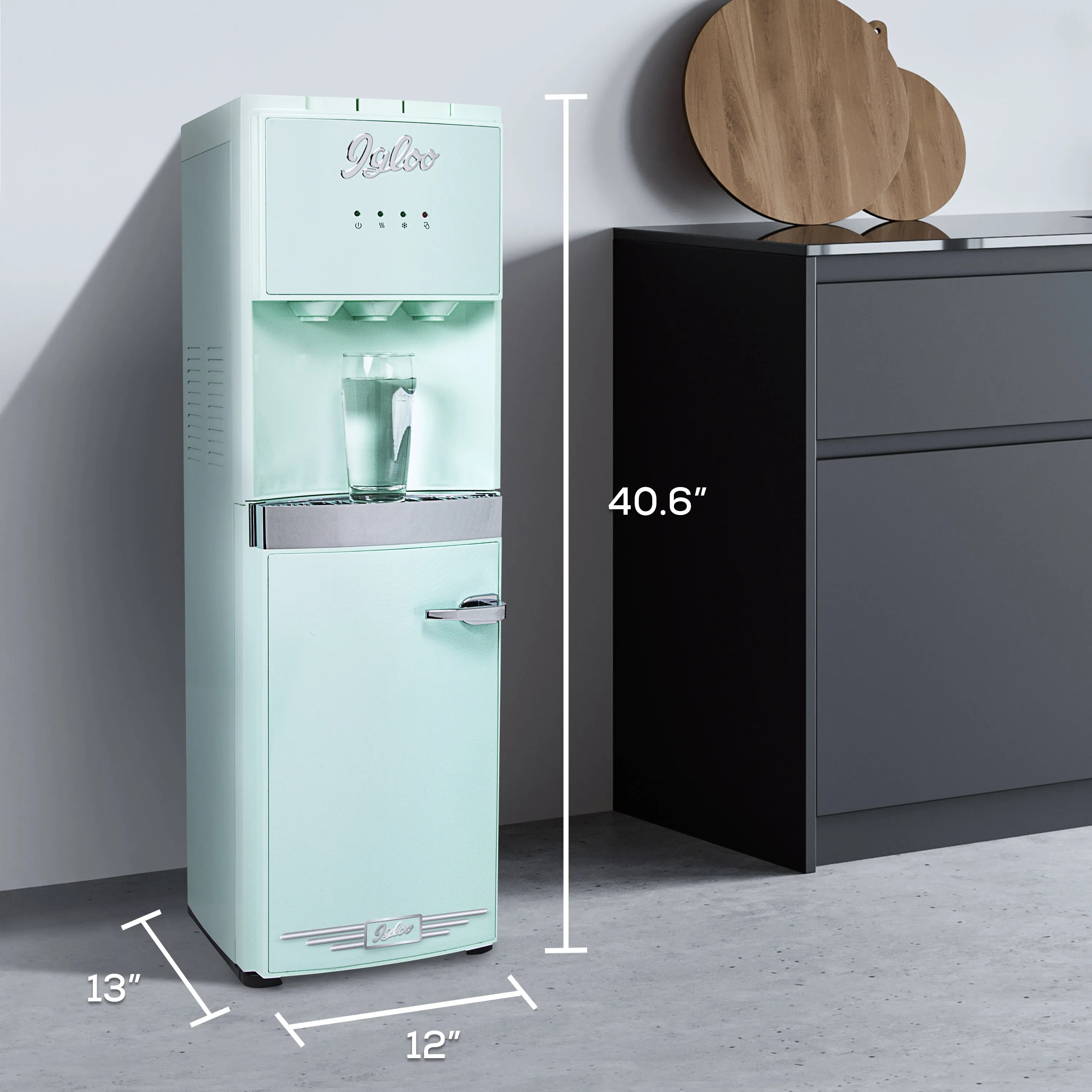 Igloo Retro Water Cooler, Aqua