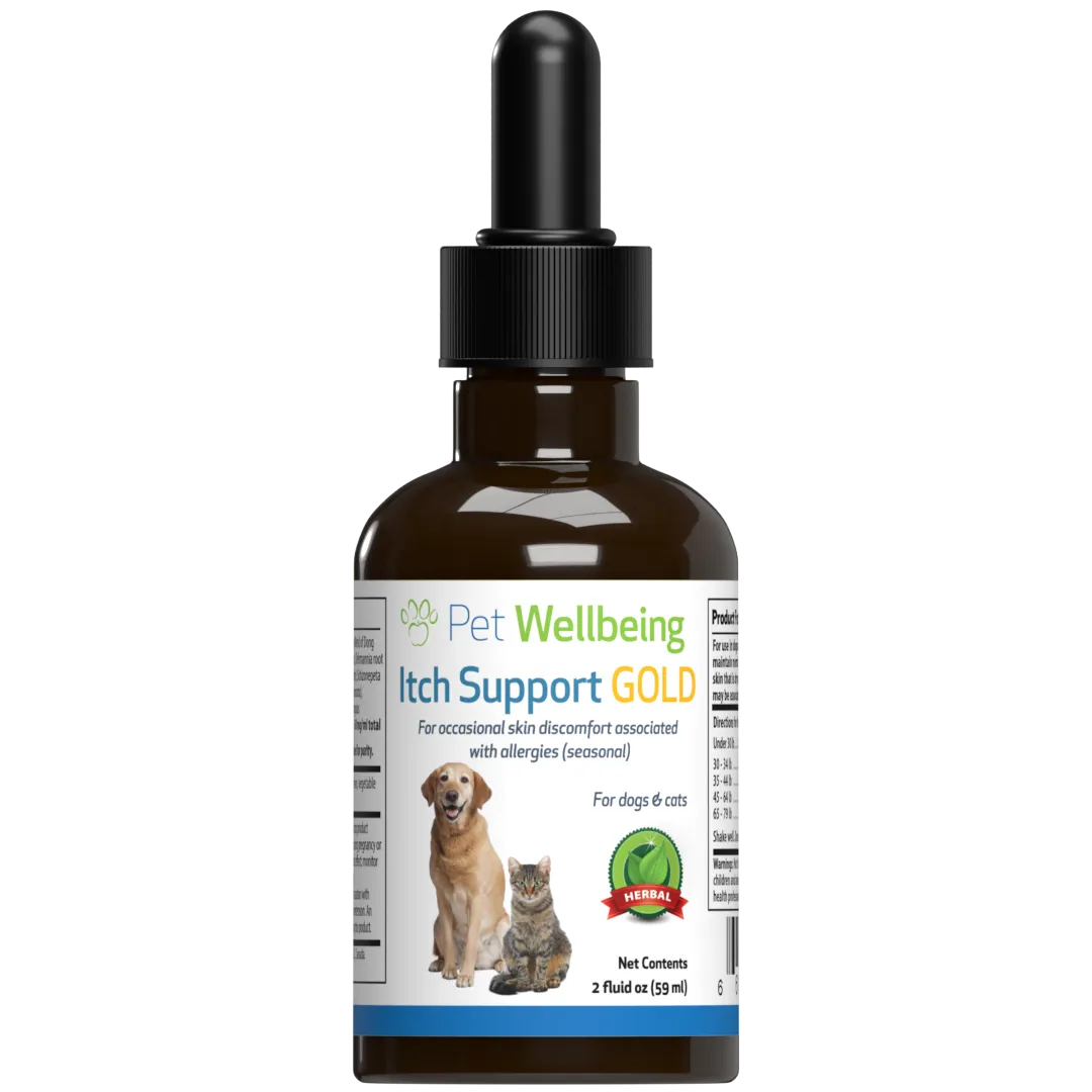 Itch Support Gold - for Occasional Skin Discomfort in Cats