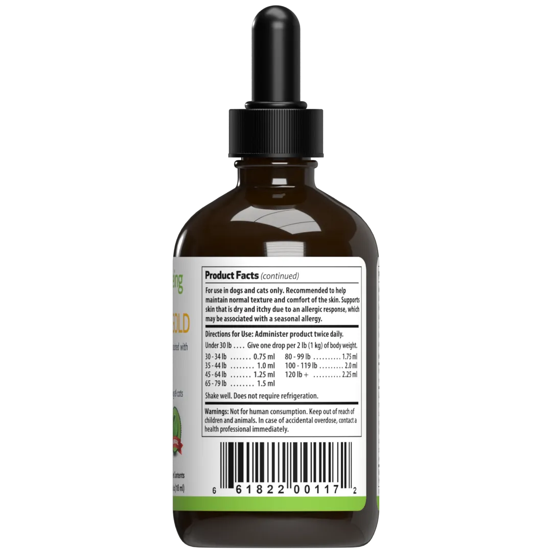 Itch Support Gold - for Occasional Skin Discomfort in Cats