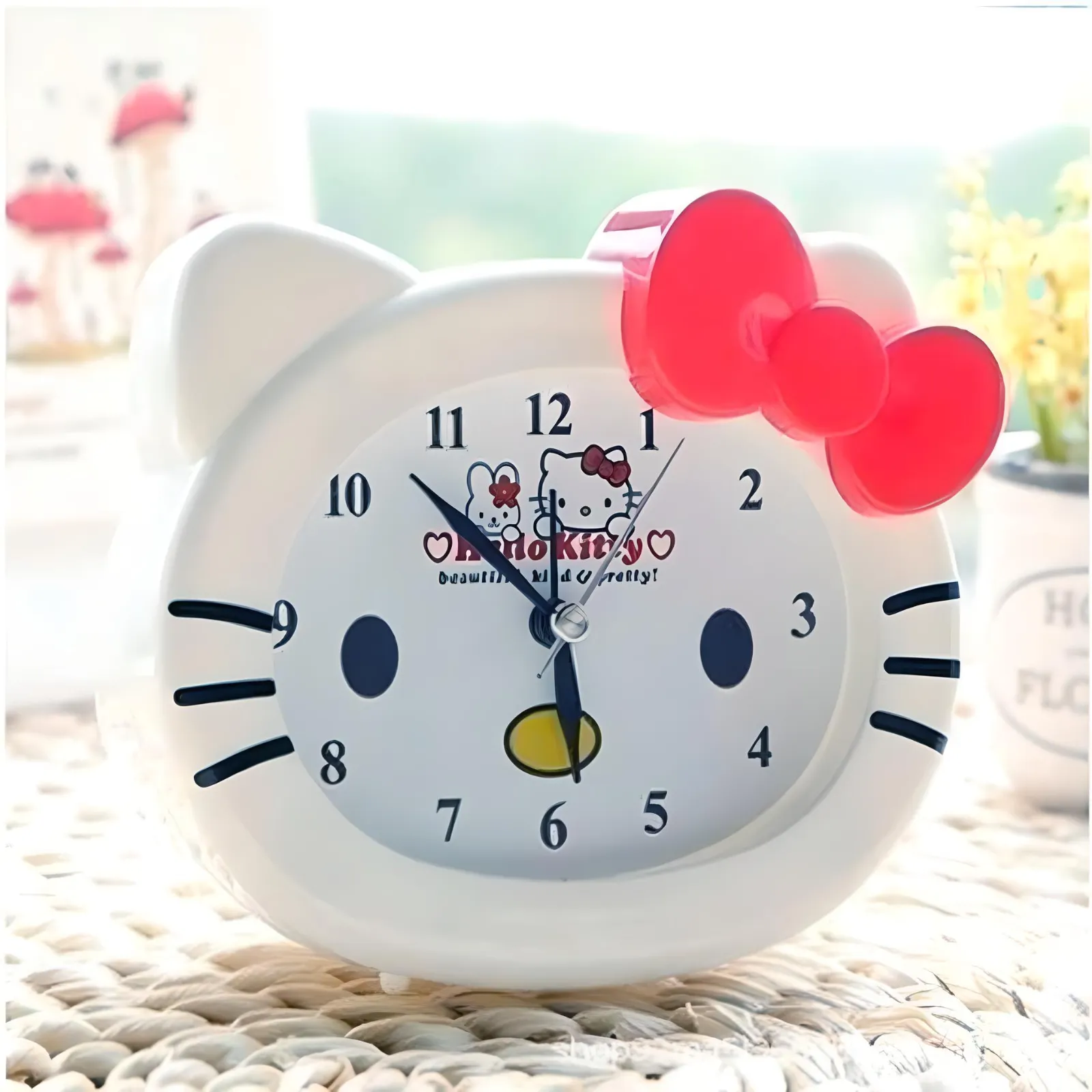 Kawaii Hello Kitty Alarm Clock