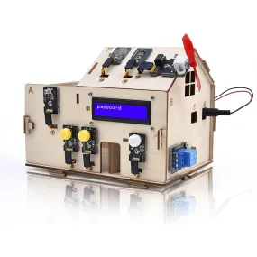 KEYESTUDIO Smart Home Starter Kit for Arduino for Uno R3, Electronics Home Automation Coding Toys