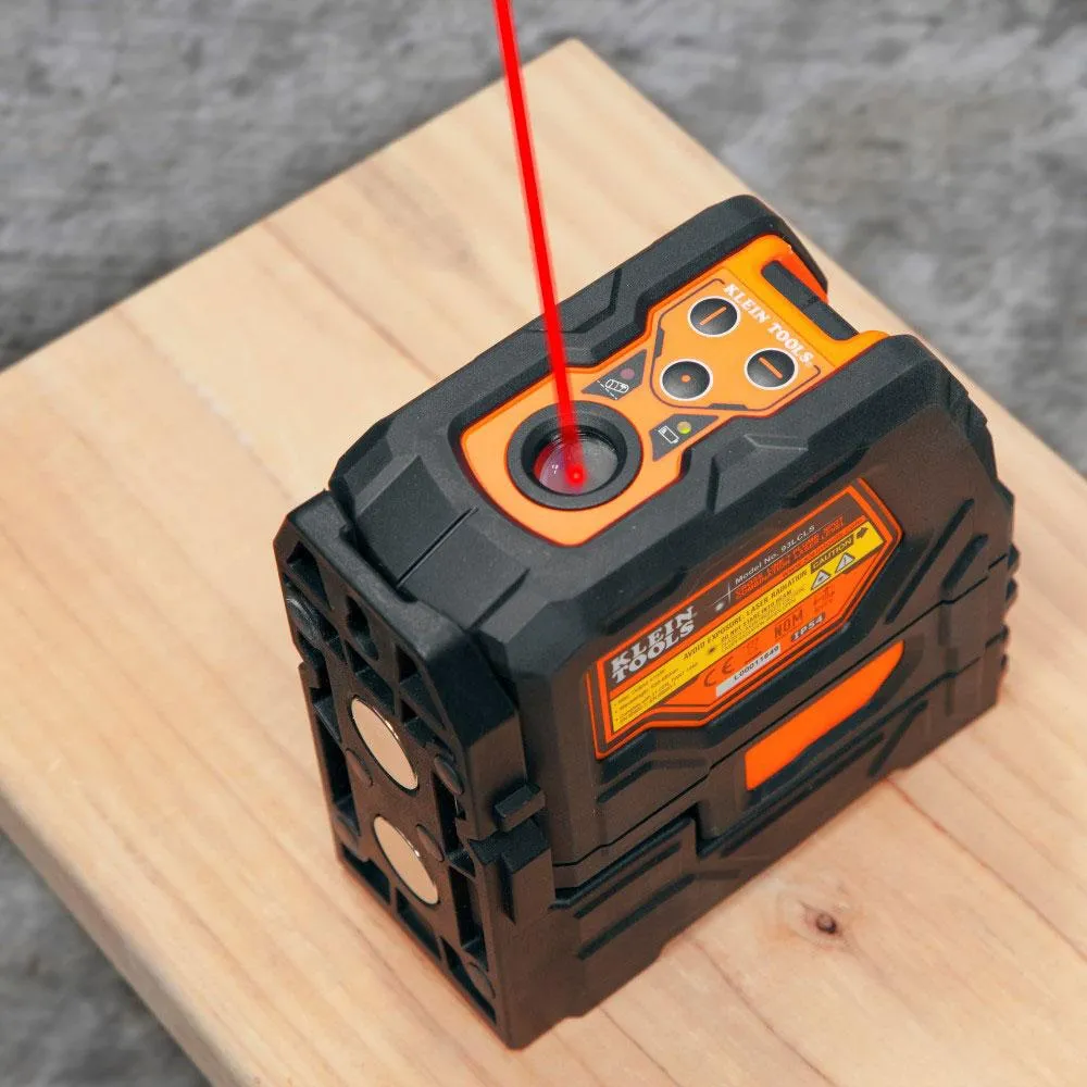 Klein Laser Level Self-Leveling Cross-Line with Plumb Spot