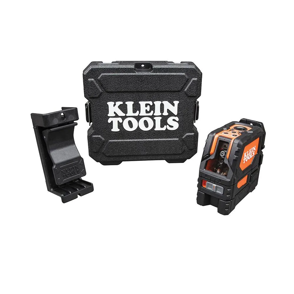 Klein Laser Level Self-Leveling Cross-Line with Plumb Spot