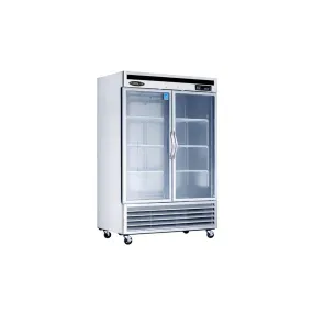 Kool-It KBSR-2G 54" Glass Door Reach-In Refrigerator