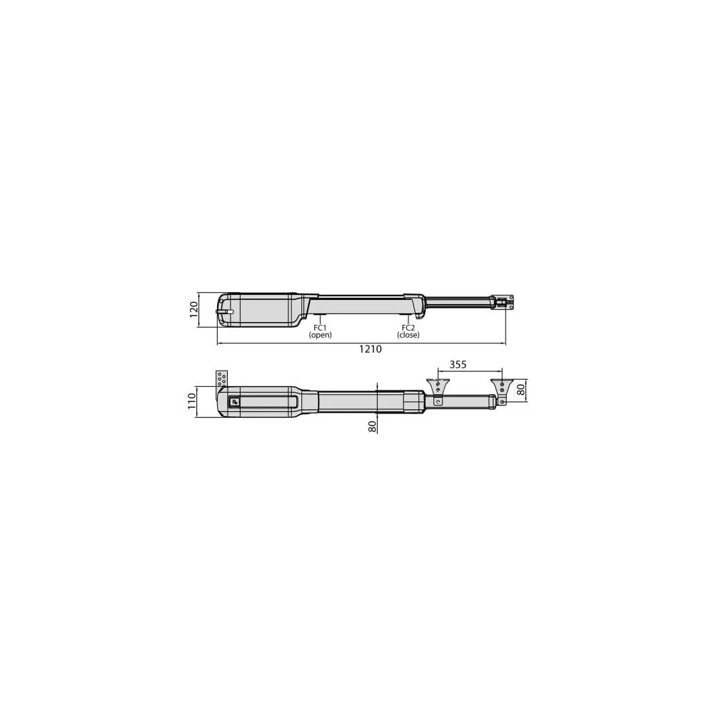 Kustos Ultra BT A40 Swing Gate Operator