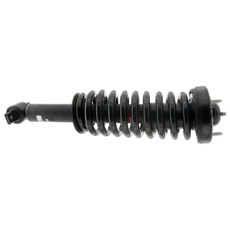 KYB Strut-Plus Twin-Tube Strut - Black Boot Included - Steel - Black Paint - Front - 2WD - Ford Fullsize SUV 2014-17