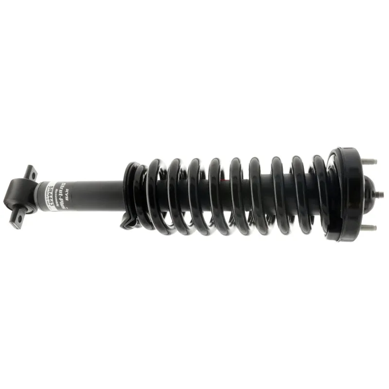 KYB Strut-Plus Twin-Tube Strut - Black Boot Included - Steel - Black Paint - Front - 4WD - Ford Fullsize Truck 2014-18