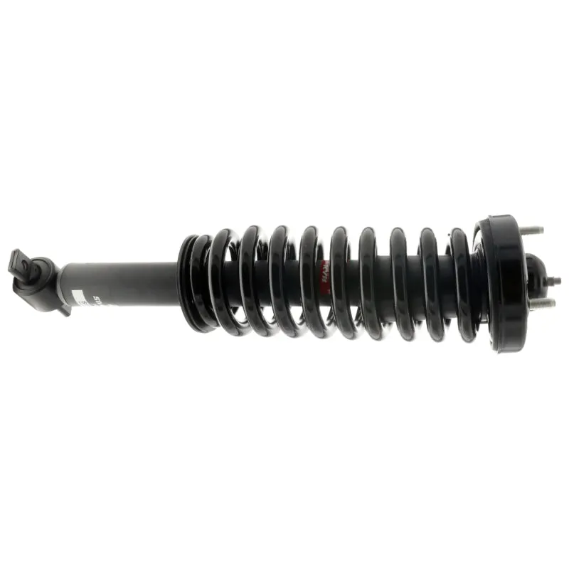 KYB Strut-Plus Twin-Tube Strut - Black Boot Included - Steel - Black Paint - Front - 4WD - Ford Fullsize Truck 2014-18