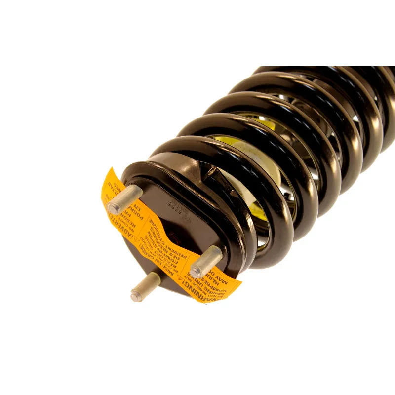 KYB Strut-Plus Twin-Tube Strut - Black Boot Included - Steel - Black Paint - Front Right - 4WD - Dodge Truck 2006-08