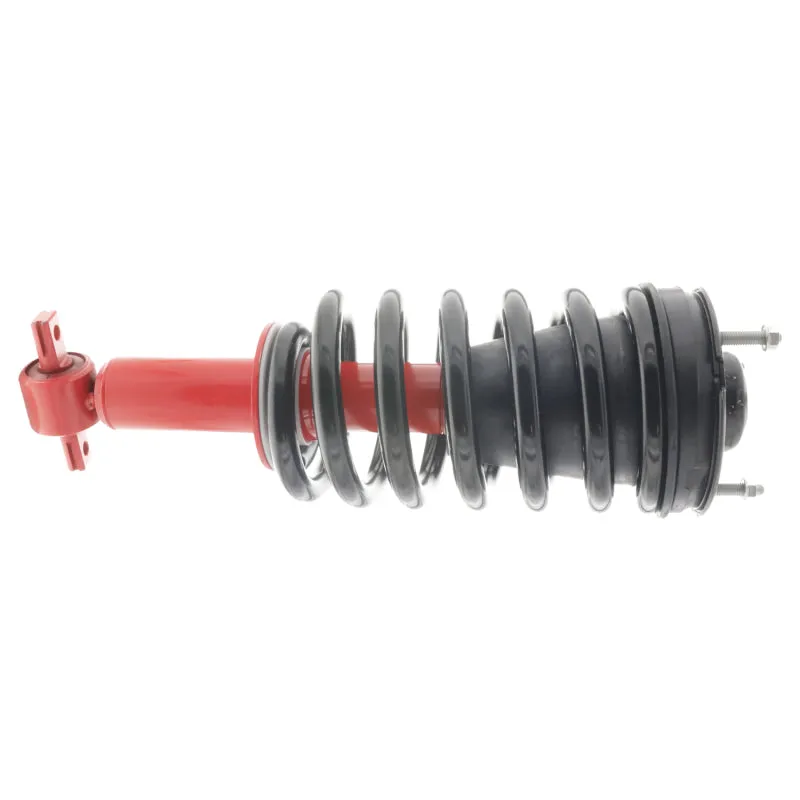 KYB Strut-Plus Twin-Tube Strut - Steel - Red Paint - Front - GM Fullsize SUV / Truck 2007-14