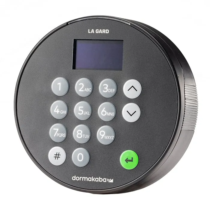 Lagard 703B Bluetooth Multi-User Swing Bolt Digital Lock Kit with Display