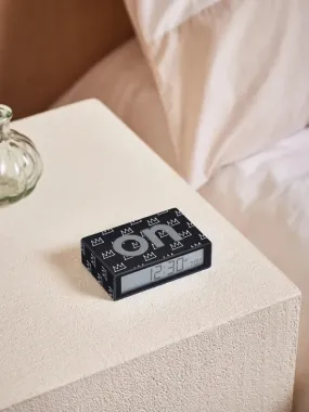 Lexon x Jean-Michel Basquiat Flip  Alarm Clock - Crown