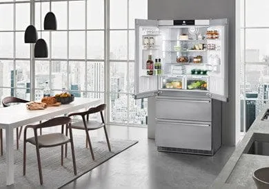 Liebherr 36" Freestanding with BioFresh Fridge-Freezer CBS 2092G