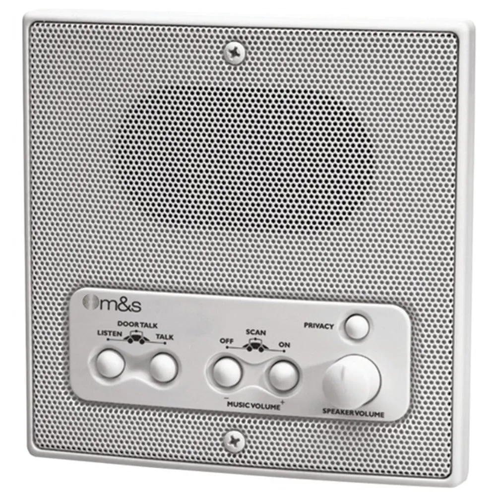 M&S Systems DMC1RS Indoor Remote with Radio Scan (White)