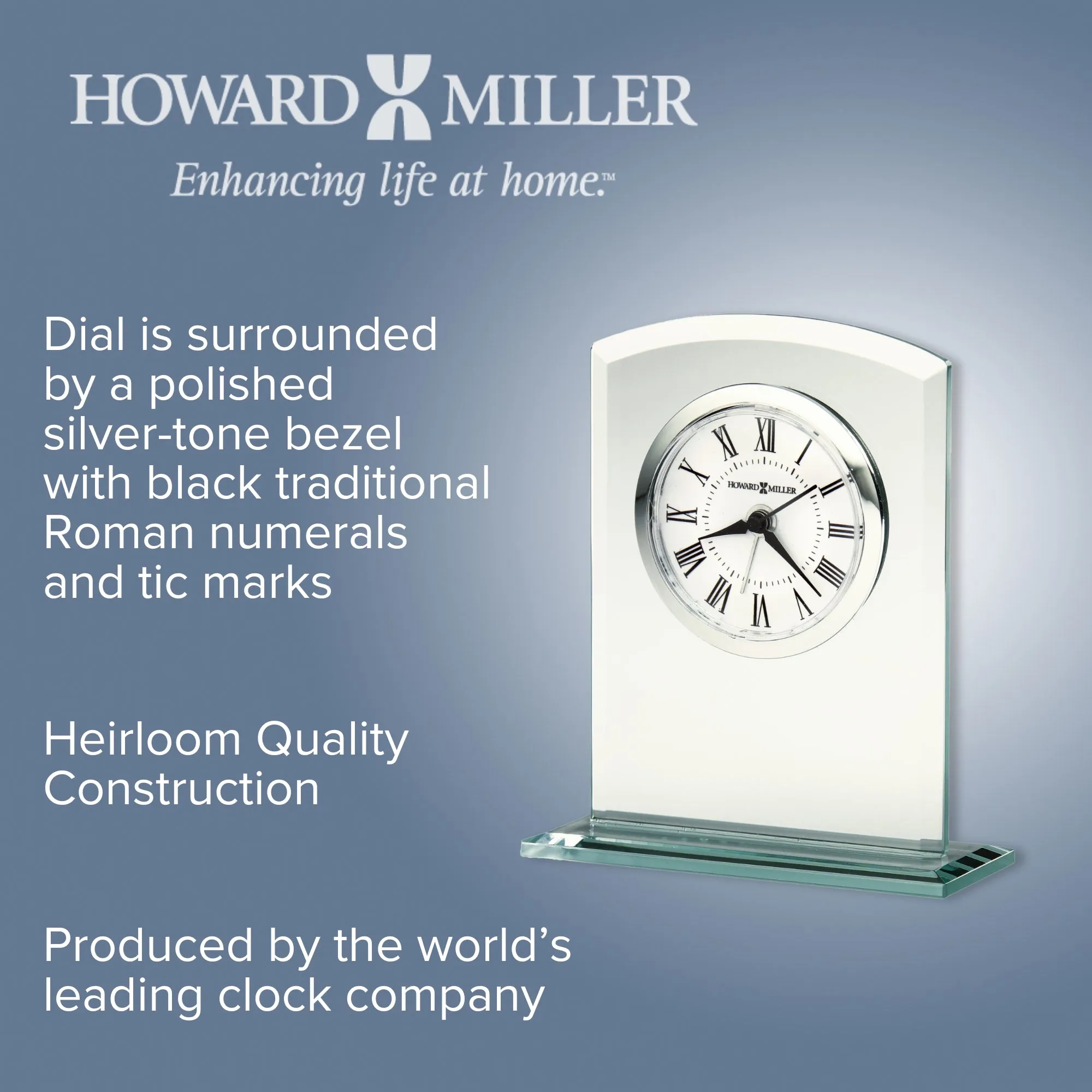 Medina Tabletop Alarm Clock H 13cm