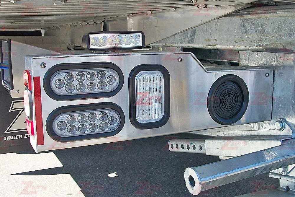 Miller Horizontal Tail Light Bezel for Gen 2 Left Hand Side