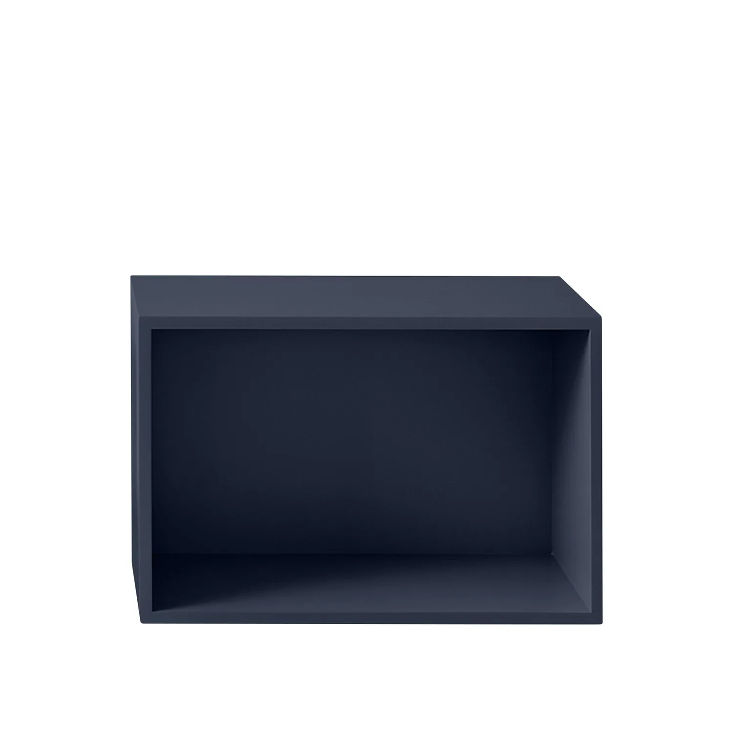 muuto | stacked storage system | module with backboard | large midnight blue - DC