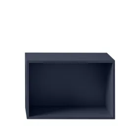 muuto | stacked storage system | module with backboard | large midnight blue - DC