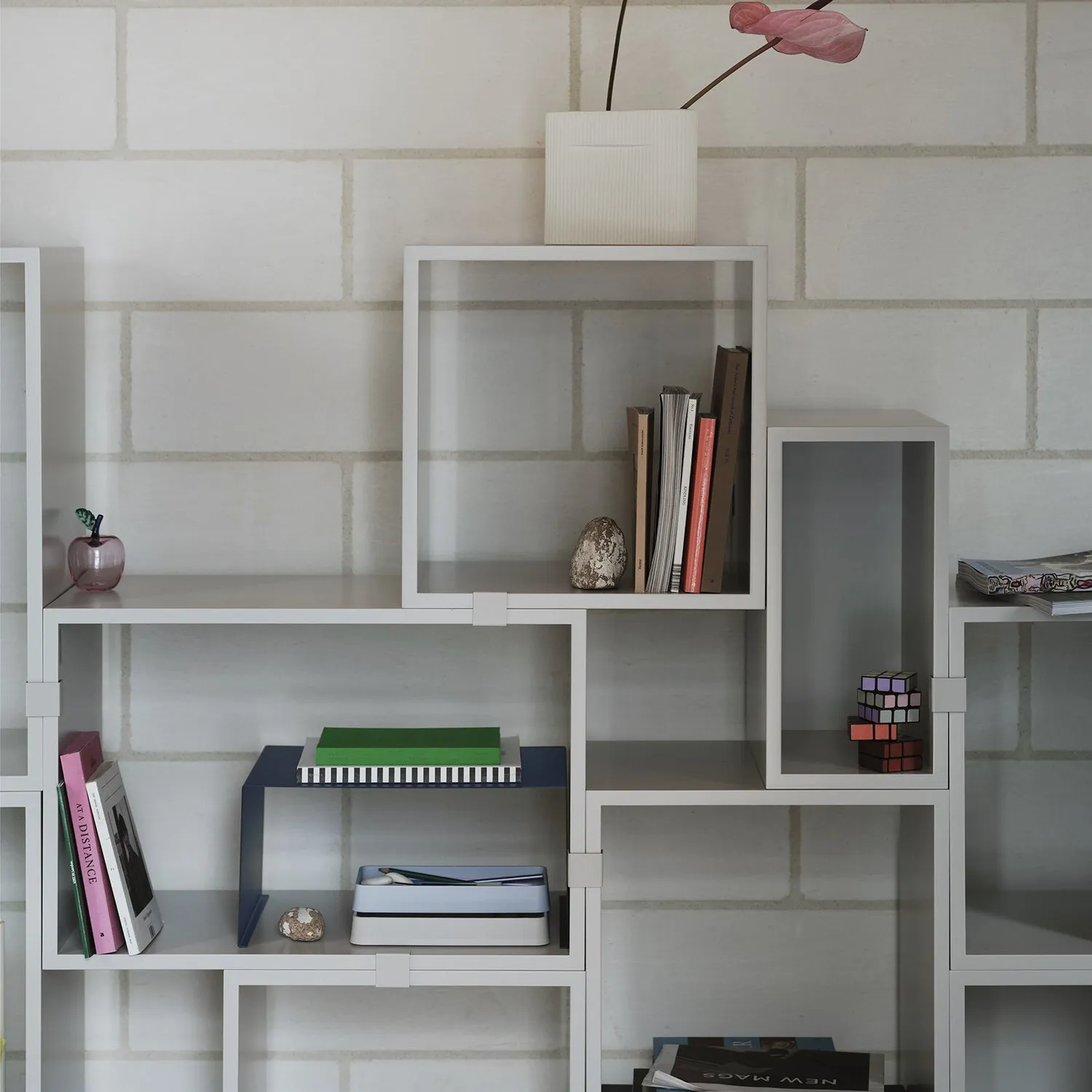 muuto | stacked storage system | open module | small grey