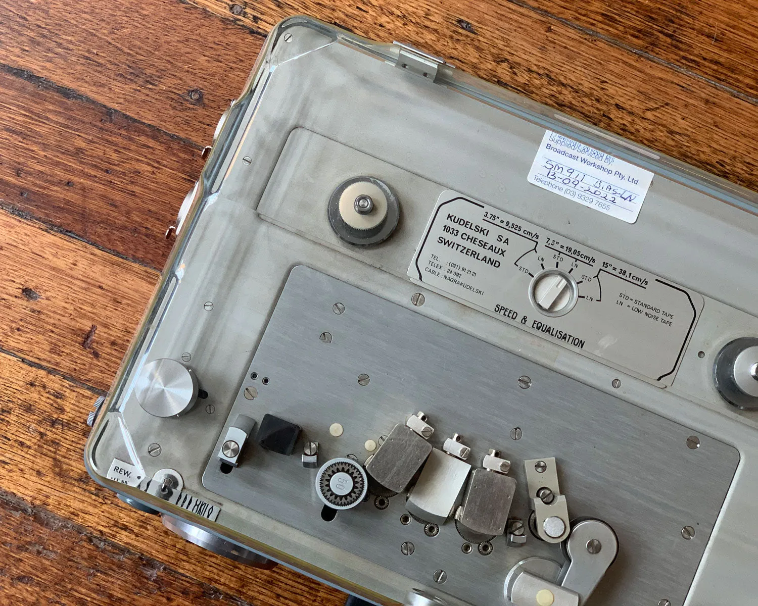 Nagra 4.2 Portable Mono Full Track ¼" Analogue audio tape Recorder