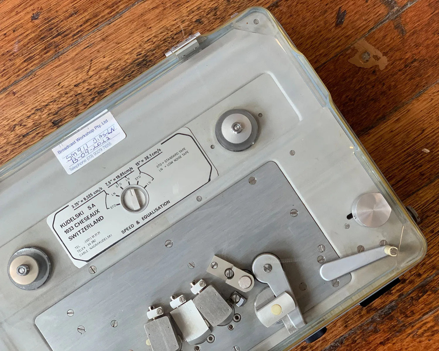 Nagra 4.2 Portable Mono Full Track ¼" Analogue audio tape Recorder