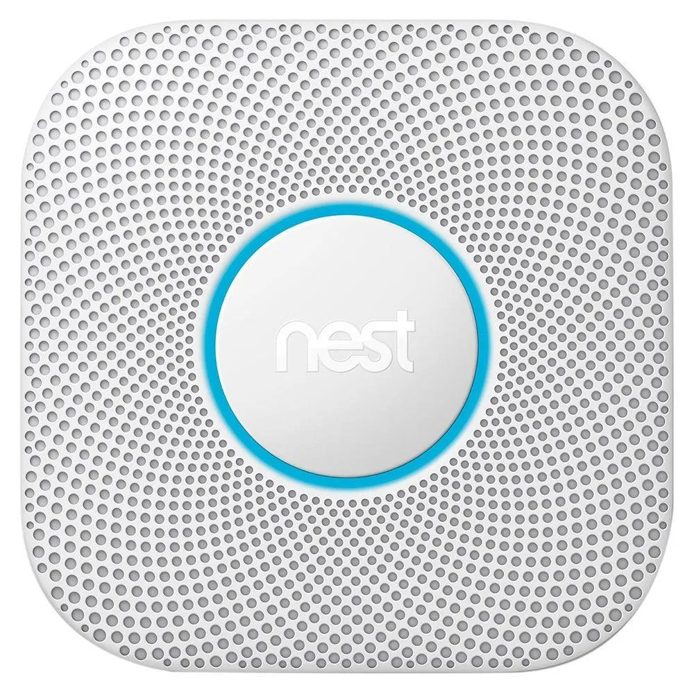 Nest Protect 2nd Gen Smoke and Carbon Monoxide Wired Alarm - White | S3003LWGB