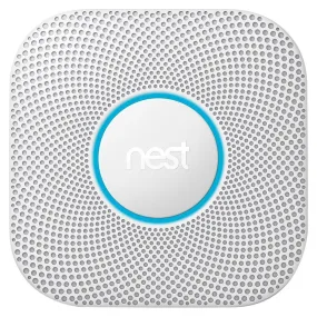 Nest Protect 2nd Gen Smoke and Carbon Monoxide Wired Alarm - White | S3003LWGB