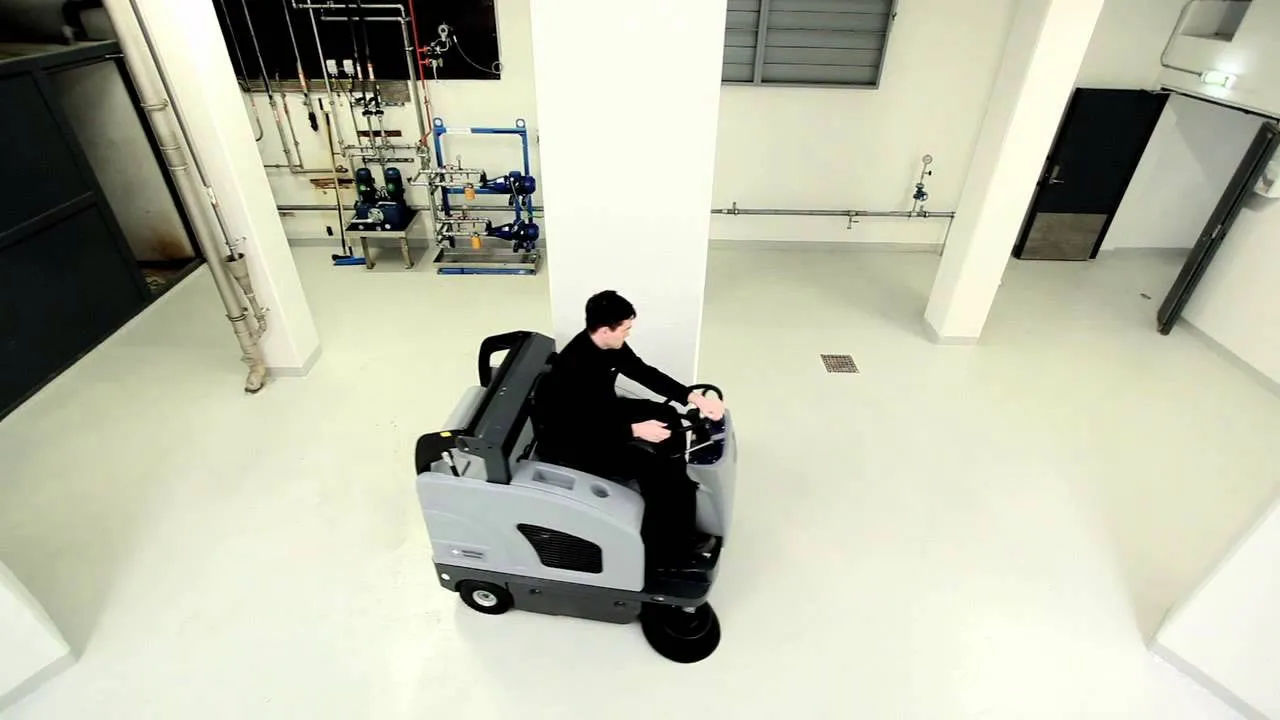 Nilfisk-Advance SW4000 LPG Powered Rider Sweeper With Hydraulic Dump Hopper NLA