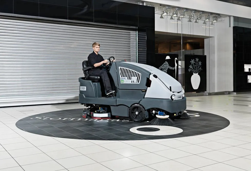 Nilfisk CS7000 Battery Powered Combination Sweeper Scrubber-Drier See CS7010