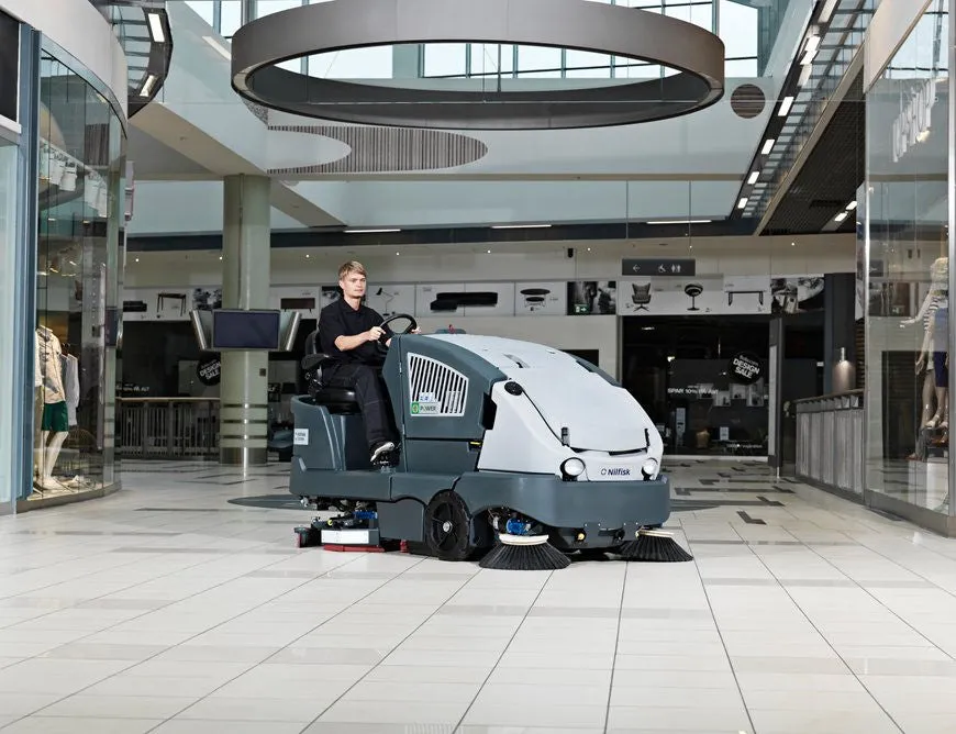 Nilfisk CS7000 Battery Powered Combination Sweeper Scrubber-Drier See CS7010