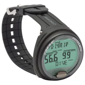 Open Box Cressi Donatello Scuba Diving Computer - Black / Silver