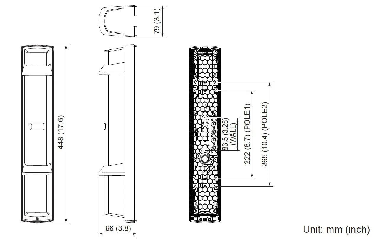 OPTEX SL-650QDM 650' Outdoor Quad Beam w/Double-Modulation & Advanced Features (NEW!)