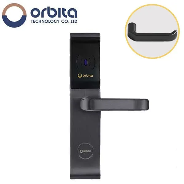 Orbita - E3042 - Mortise Hotel Lock - RFID - Optional Lever Style - 6 VDC - Optional Finish - Grade 2 - Hotel Door Locks