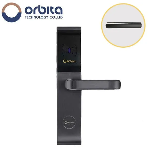 Orbita - E3042 - Mortise Hotel Lock - RFID - Optional Lever Style - 6 VDC - Optional Finish - Grade 2 - Hotel Door Locks
