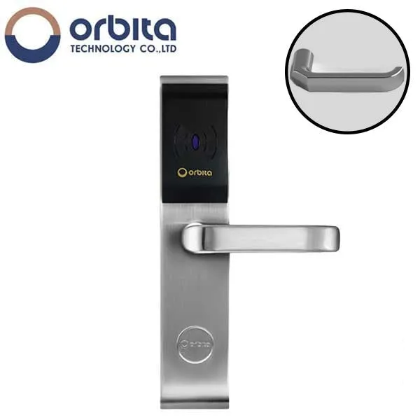 Orbita - E3042 - Mortise Hotel Lock - RFID - Optional Lever Style - 6 VDC - Optional Finish - Grade 2 - Hotel Door Locks