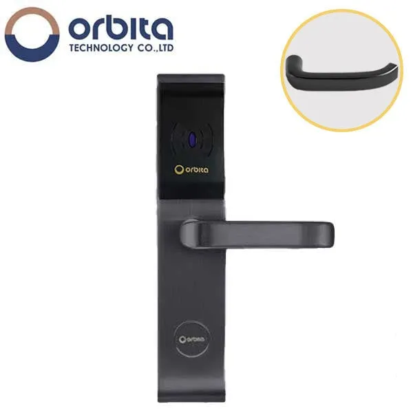 Orbita - E3042 - Mortise Hotel Lock - RFID - Optional Lever Style - 6 VDC - Optional Finish - Grade 2 - Hotel Door Locks