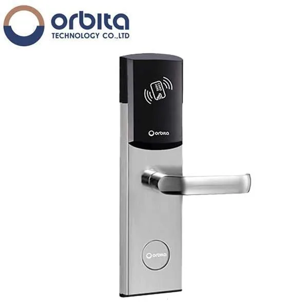 Orbita - E3092 - Mortise Hotel Lock - RFID - Optional Lever Style - 6 VDC - Optional Finish - Fire Rated - Grade 2 -Hotel Door Locks