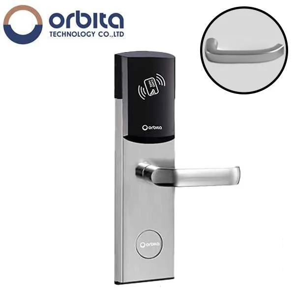 Orbita - E3092 - Mortise Hotel Lock - RFID - Optional Lever Style - 6 VDC - Optional Finish - Fire Rated - Grade 2 -Hotel Door Locks