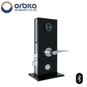 Orbita - S3074SBT - Mortise Hotel Lock -  SPLIT Design - Bluetooth & RFID - Optional Lever Style - 6 VDC - Optional Finish - Grade 2