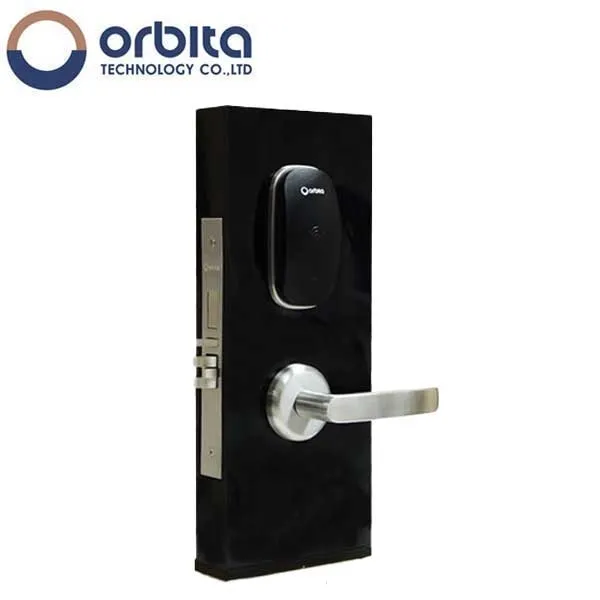 Orbita - S3078 - Mortise Hotel Lock - SPLIT Design - RFID - Optional Lever Style - 6 VDC - Optional Finish - Grade 2
